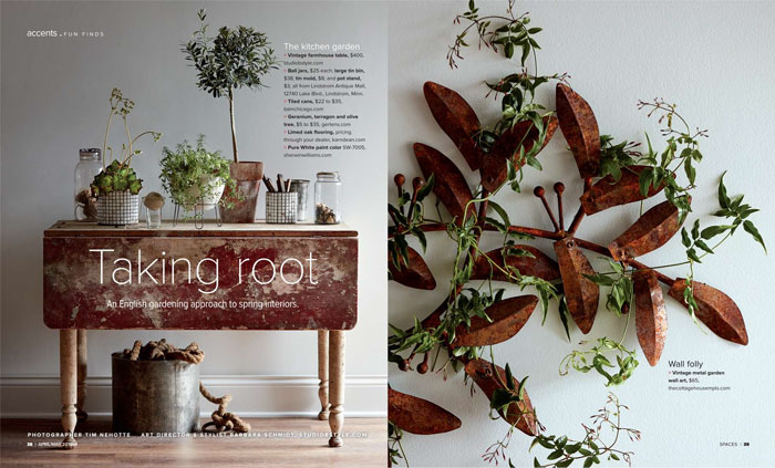 Prop Styling by Barb Schmidt